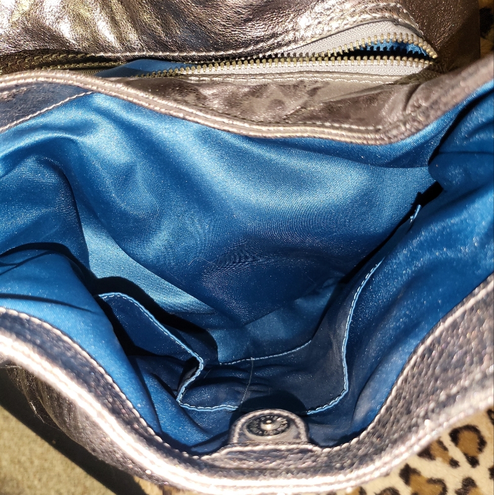 NEW Coach Madison Maggie Shimmering Silver Shoulder Bag Vintage NWOT - Picture 16 of 16